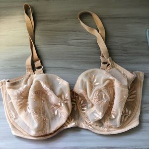 Panach Bra, 34FF, Nude